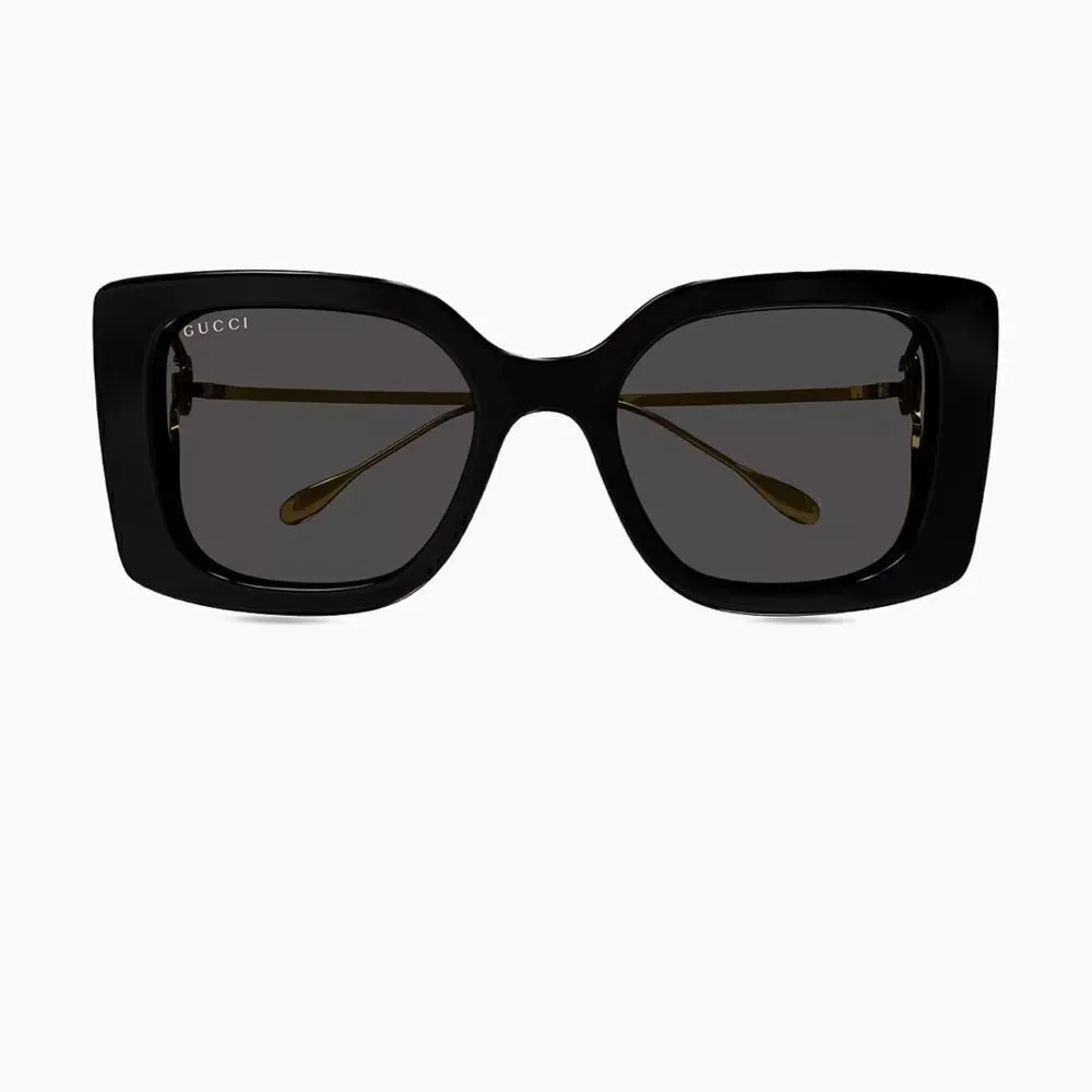 GUCCI GG0435S Oversized Square oversized square sunglasses in black NWT $610
